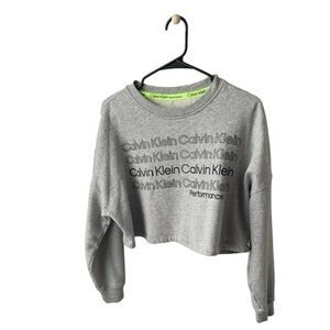 Calvin Klein Performance Cropped Sweatshirt